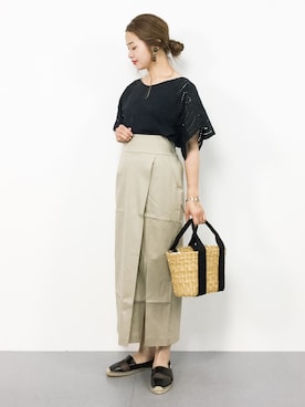 isaさん（レディース・155cm）の夏コーディネート