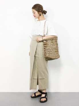 isaさん（レディース・155cm）の夏コーディネート