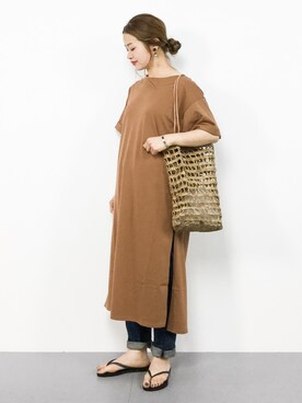 isaさん（レディース・155cm）の夏コーディネート