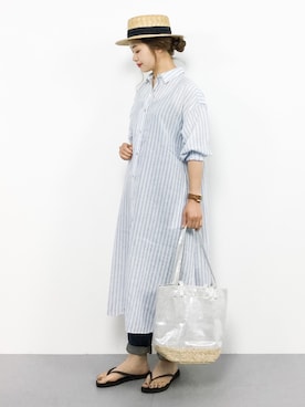 isaさん（レディース・155cm）の夏コーディネート