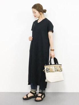 isaさん（レディース・155cm）の夏コーディネート