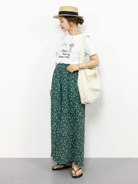 isaさん(レディース・155cm)の夏コーディネート