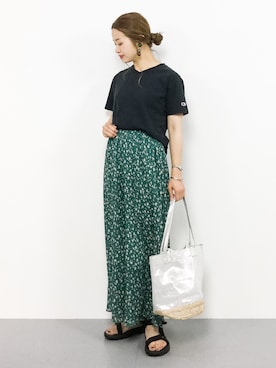 isaさん（レディース・155cm）の夏コーディネート