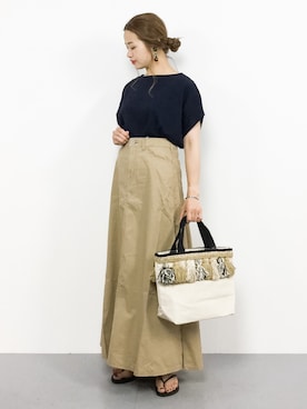 isaさん（レディース・155cm）の夏コーディネート