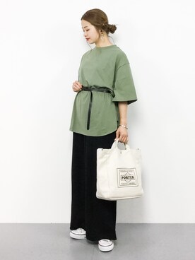 isaさん（レディース・155cm）の夏コーディネート