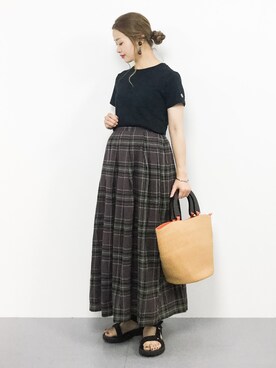 isaさん（レディース・155cm）の夏コーディネート