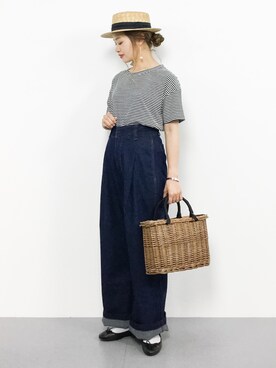 isaさん(レディース・155cm)の夏コーディネート