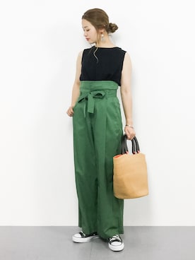 isaさん（レディース・155cm）の夏コーディネート