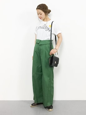 isaさん（レディース・155cm）の夏コーディネート