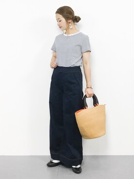 isaさん（レディース・155cm）の夏コーディネート