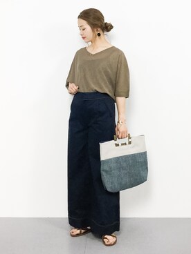 isaさん（レディース・155cm）の夏コーディネート