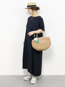 isaさん（レディース・155cm）の夏コーディネート