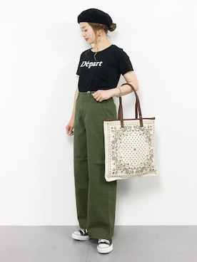 isaさん（レディース・155cm）の夏コーディネート