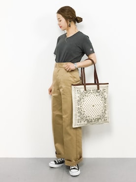 isaさん（レディース・155cm）の夏コーディネート