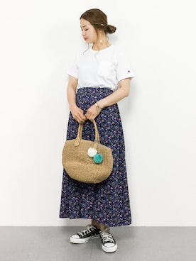 isaさん（レディース・155cm）の夏コーディネート