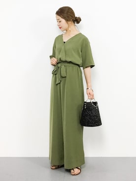 isaさん（レディース・155cm）の夏コーディネート