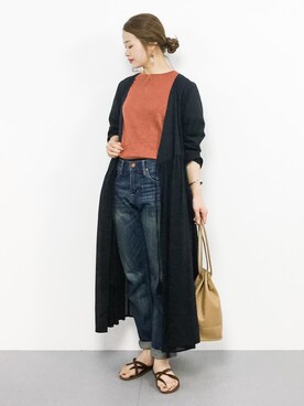 isaさん（レディース・155cm）の夏コーディネート