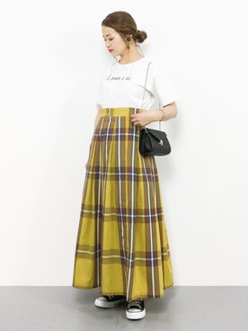 isaさん（レディース・155cm）の夏コーディネート