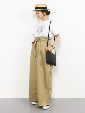 isaさん（レディース・155cm）の夏コーディネート