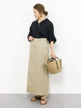 isaさん（レディース・155cm）の夏コーディネート