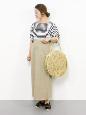 isaさん（レディース・155cm）の夏コーディネート