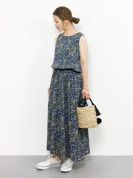 isaさん（レディース・155cm）の夏コーディネート