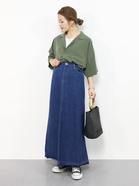 isaさん(レディース・155cm)の夏コーディネート