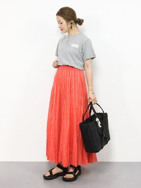 isaさん(レディース・155cm)の夏コーディネート