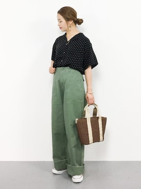 isaさん（レディース・155cm）の夏コーディネート