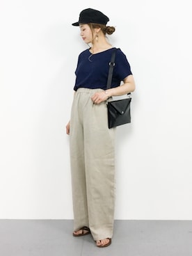 isaさん（レディース・155cm）の夏コーディネート