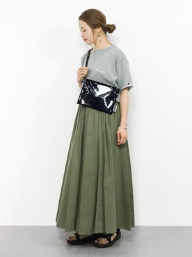 isaさん(レディース・155cm)の夏コーディネート