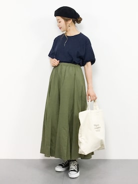 isaさん(レディース・155cm)の夏コーディネート