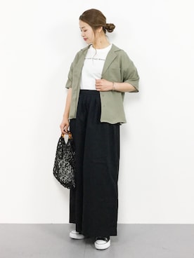 isaさん(レディース・155cm)の夏コーディネート