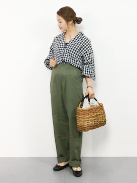 isaさん（レディース・155cm）の夏コーディネート