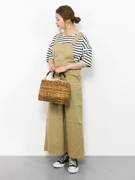 isaさん（レディース・155cm）の夏コーディネート