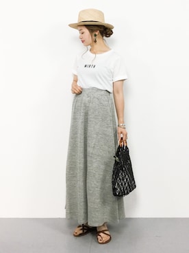 isaさん（レディース・155cm）の夏コーディネート