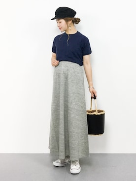 isaさん（レディース・155cm）の夏コーディネート