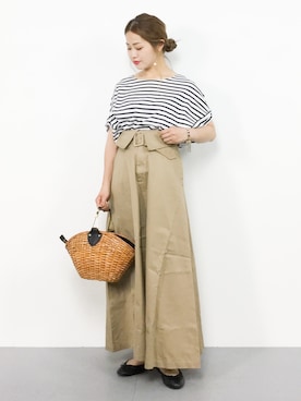 isaさん（レディース・155cm）の夏コーディネート