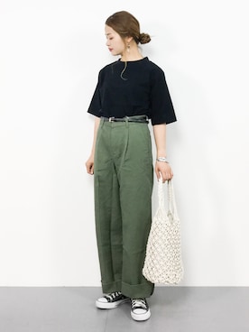 isaさん（レディース・155cm）の夏コーディネート