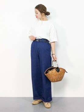 isaさん（レディース・155cm）の夏コーディネート