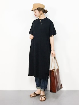 isaさん（レディース・155cm）の夏コーディネート