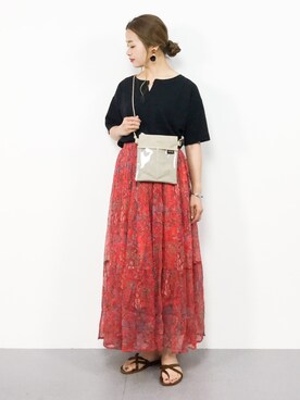 isaさん（レディース・155cm）の夏コーディネート