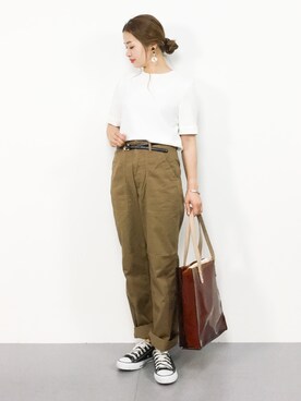 isaさん（レディース・155cm）の夏コーディネート