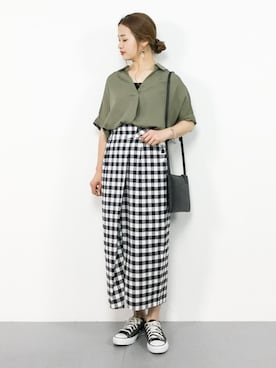 isaさん（レディース・155cm）の夏コーディネート