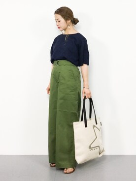 isaさん（レディース・155cm）の夏コーディネート