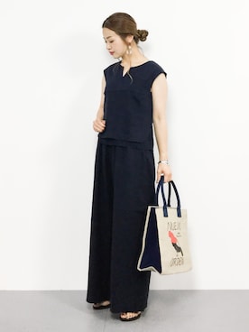 isaさん（レディース・155cm）の夏コーディネート