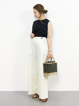 isaさん（レディース・155cm）の夏コーディネート