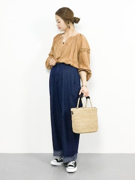 isaさん（レディース・155cm）の夏コーディネート