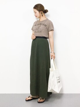 isaさん（レディース・155cm）の夏コーディネート