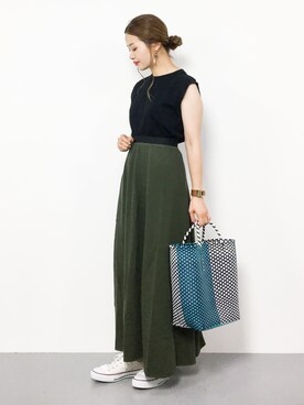 isaさん（レディース・155cm）の夏コーディネート